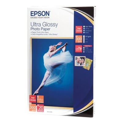 Epson Fotopapier »Ultra Glossy Photo Paper« 10x15 20 Blatt