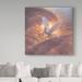 Trademark Fine Art Kirk Reinert Pegasus Spirit of the Sky - Wrapped Canvas Graphic Art Print Canvas in Orange | 18 H x 18 W x 2 D in | Wayfair