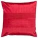 Willa Arlo™ Interiors Arber Pleated Throw Pillow Cover Polyester in Red | 18 H x 1 D in | Wayfair WLAO2373 40954226