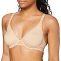 Maison Lejaby Women's NUFIT Bra, Marron (Power Skin 389), 32DD