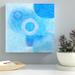 Latitude Run® Destefano 'Delicate Balance in ' by Graffitee Studios Print on Canvas in Blue | 12 H x 12 W in | Wayfair