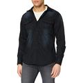 Brandit Hardee Denim Shirt Men's Jeans Shirt - Black, 5XL