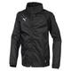 PUMA Men'S Liga Training Rain Core Jacket, Black/White, Medium