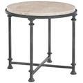 Bernhardt Galesbury End Table Metal in Brown/Gray | 24 H x 26.625 W x 26.625 D in | Wayfair 537122