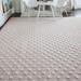 Pink 60 x 0.5 in Area Rug - Erin Gates by Momeni Langdon Polka Dots Handmade Flatweave Wool Area Rug Wool | 60 W x 0.5 D in | Wayfair