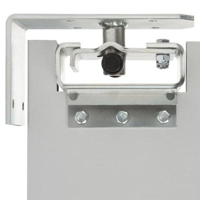 Regency Double Aluminum Swinging Traffic Door with 9" x 14" Window - 60" x 84" Door Opening