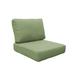 TK Classics Miami Outdoor Lounge Chair Cushion Acrylic in Green/Brown | 6 H in | Wayfair CUSHIONS-MIAMI-03B-CILANTRO