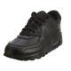 Nike Jungen AIR MAX 90 LTR (PS) Traillaufschuhe, Schwarz (Black/Black 001), 29.5 EU