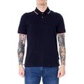 Armani Exchange Men's Double Stripe Polo Shirt, Blue (Navy 1510), X-Large