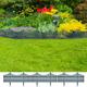 vidaXL 17 pcs Lawn Dividers 10 m Green