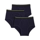 Blair Men's Classic Briefs 3-Pack - Blue - 4XL