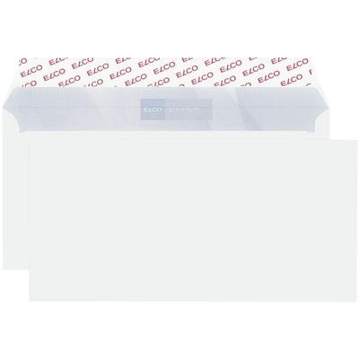 Briefumschläge DL+ ohne Fenster mit Haftklebung - 500 Stück weiß, ELCO, 22.9x11.4 cm