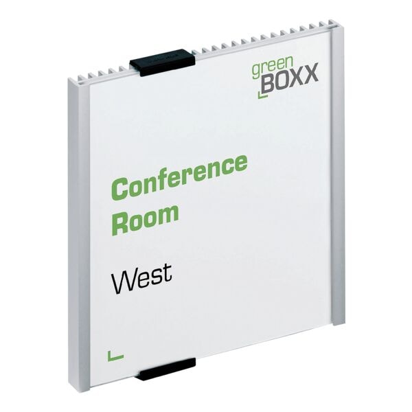 Durable Türschild »Info Sign 480223« silber, 14.9x14.9 cm Image