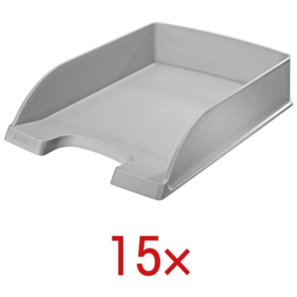 Leitz 15x Briefablage »5227 Plus« grau, 25.5x7x35.7 cm Image