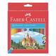 24er-Pack Buntstifte »Castle« braun, Faber-Castell (Schule)