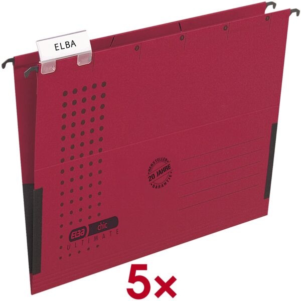 Elba Hängetaschen »chic ULTIMATE« 10056 rot, 31.8x24 cm Image