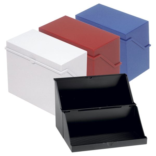 helit Karteikasten A5 quer »the index H62145« schwarz, 22.8x17.2x10.8 cm Image