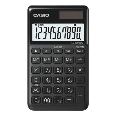 CASIO Taschenrechner »SL-1000SC« schwarz, 7.1x0.9x12 cm Image