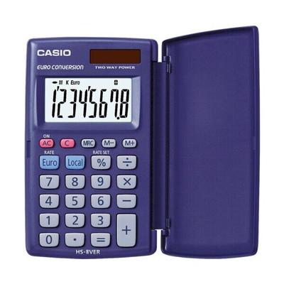 Taschenrechner »HS-8VER« blau, CASIO, 6.3x1x10.4 cm