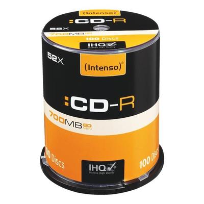 Intenso CD-Rohlinge »CD-R« 100 Stück silber Image