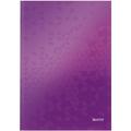Notizbuch »WOW 4627« A5 liniert - 160 Seiten violett, Leitz