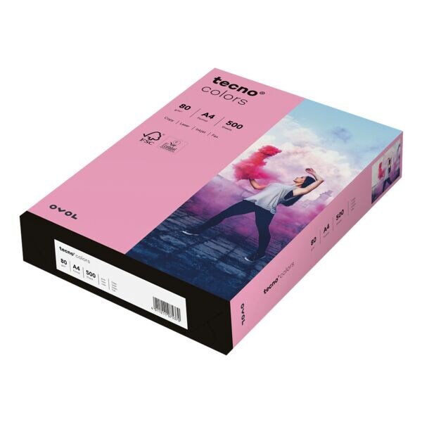 tecno Farbige Papiere »tecno Colors« rosa Image