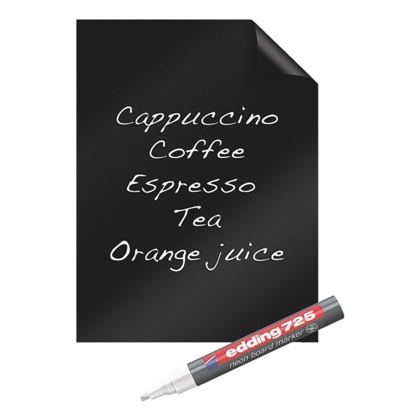 Legamaster Blackboard-Folie »Magic-Chart« 7-159200 60 x 80 cm schwarz, 60x80 cm Image