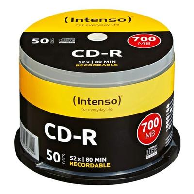 Intenso CD-Rohlinge »CD-R« 50 Stück silber