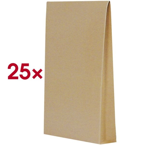 Mailmedia Faltentaschen mit Steh-/Klotzboden braun, 32.4x22.9 cm Image