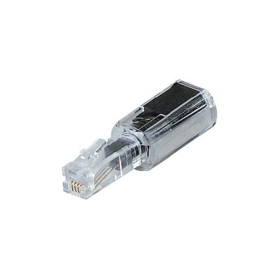 Anti-Twist-Adapter (transparent-schwarz), Hama