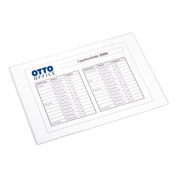 OTTO Office Laminierfolien A5 100 Stück 125 mic transparent, 15.4x21.6 cm Image