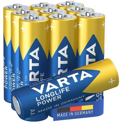 10er-Pack Batterien »LONGLIFE Power« Mignon / AA / LR06, Varta