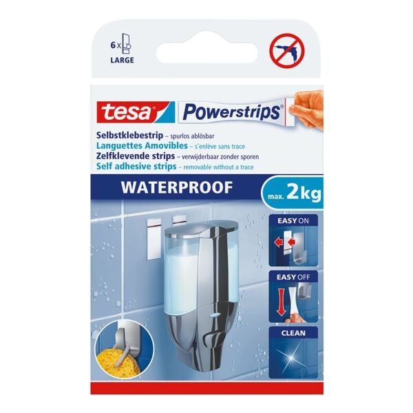 tesa Powerstrips »Waterproof Large« 59700 weiß Image
