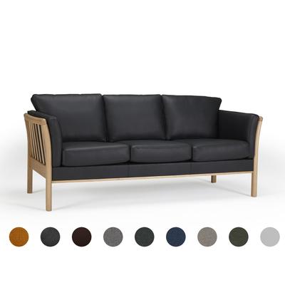 Kragelund »Aya« Couch 142x82x80 cm / 2 Sitzer / Stoff 507 Curry Image