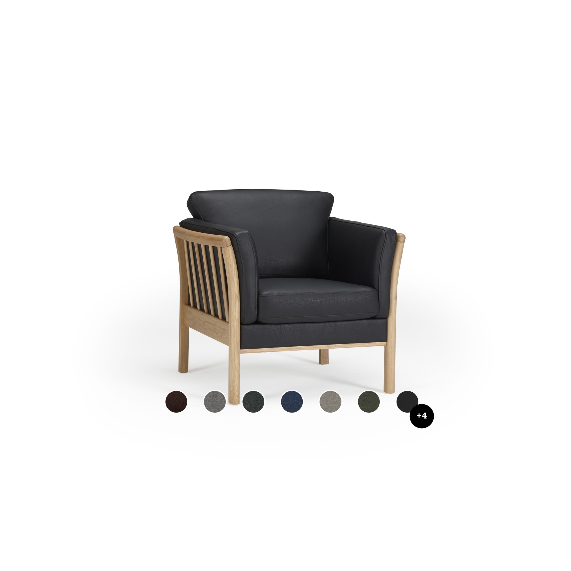 Kragelund »Aya« Sessel K129 / Stoff 244 Sand