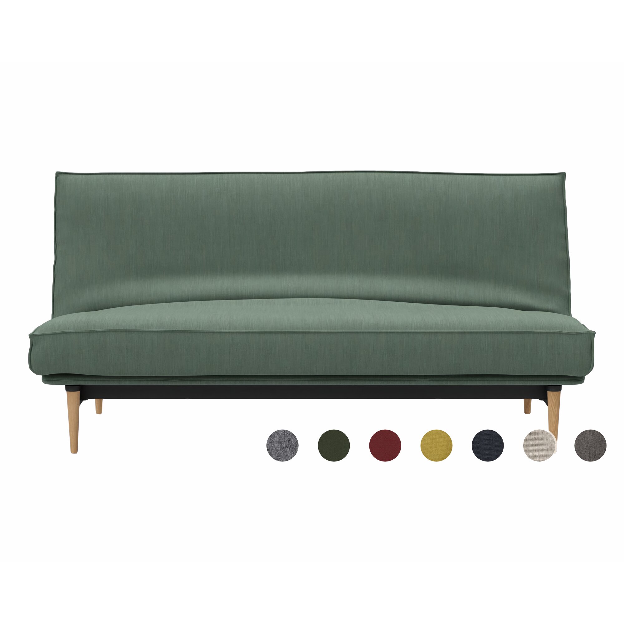 Innovation Colpus Multifunktionales Klappsofa 140x200 cm / 216 Grau / Classic / ohne Bezug