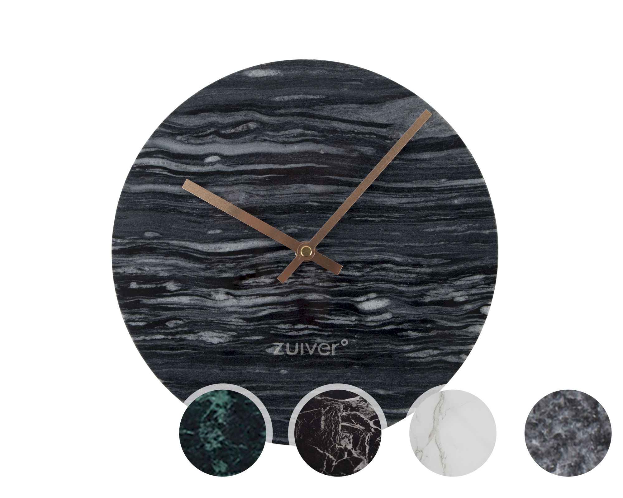 Zuiver Wanduhr Marble Grün Image