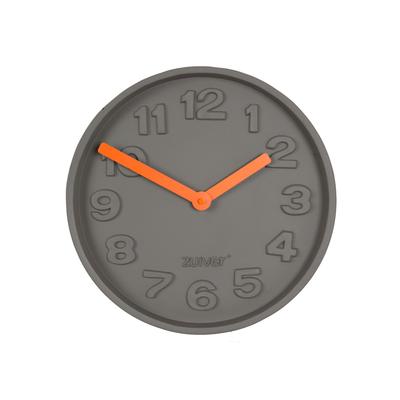 Zuiver »Concrete« Wanduhr Schwarz / Ø 31,6 cm