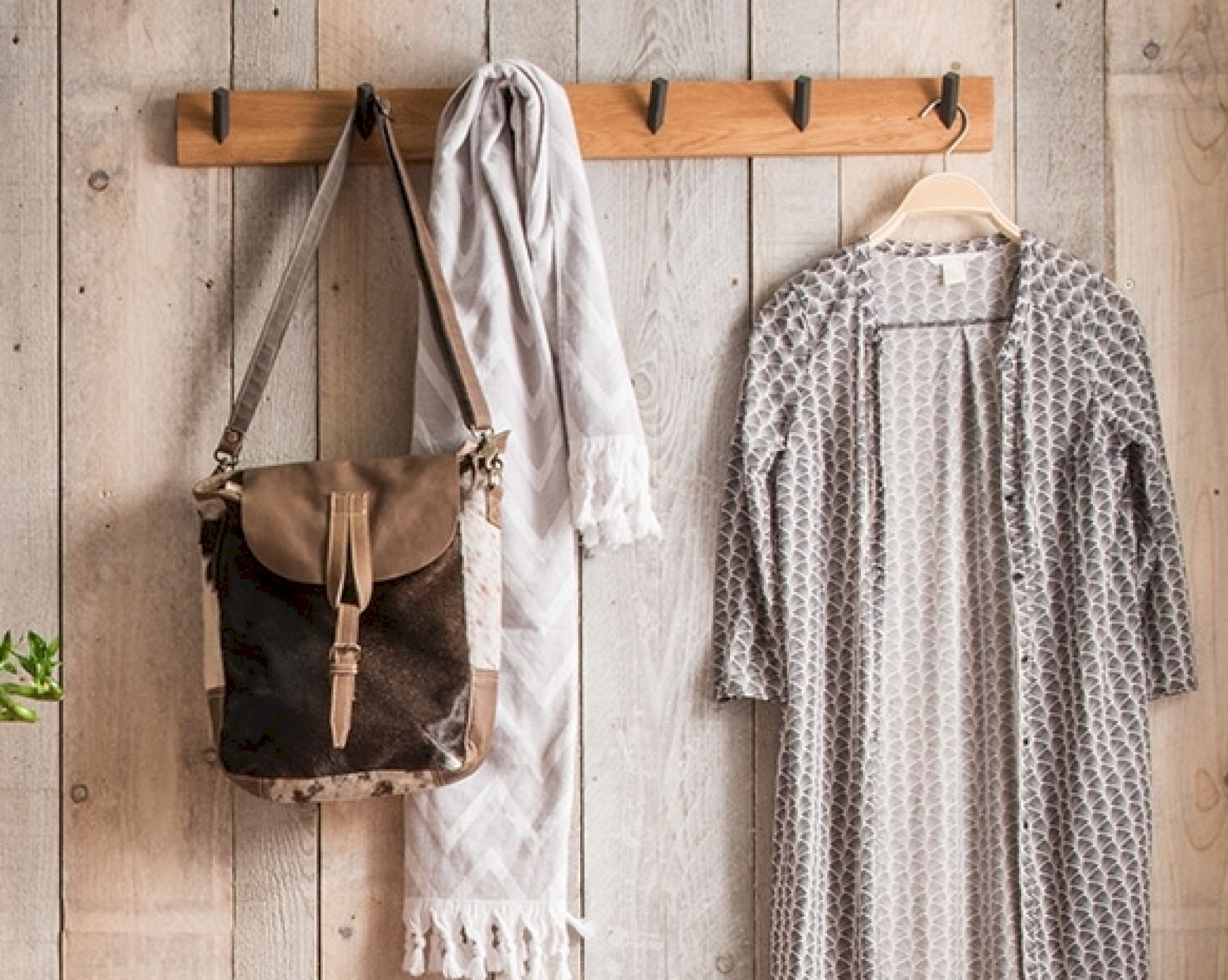 Massivholz »Brest« Hakenleiste B 90 x H 8 x T 2,5 cm