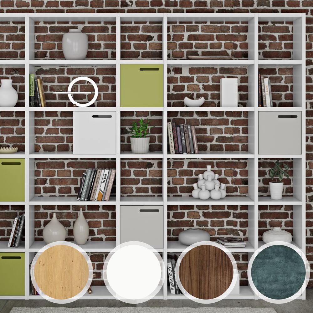 TemaHome »Pombal« Wandregal III Weiß Image