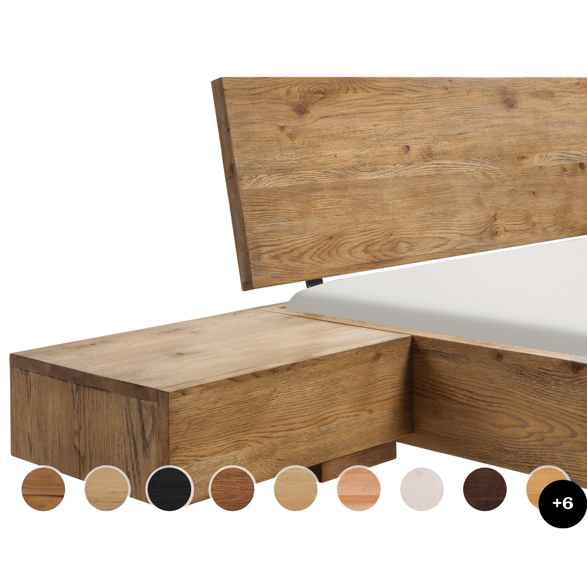 Hasena Nachttisch Caja Wildeiche coffee