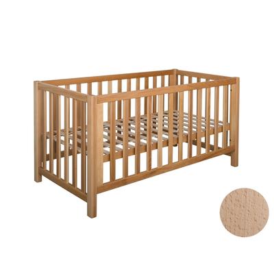 Schwarzwald Massivholz »Lina« Babybett 70x140 cm / Buche natur biogeölt Image