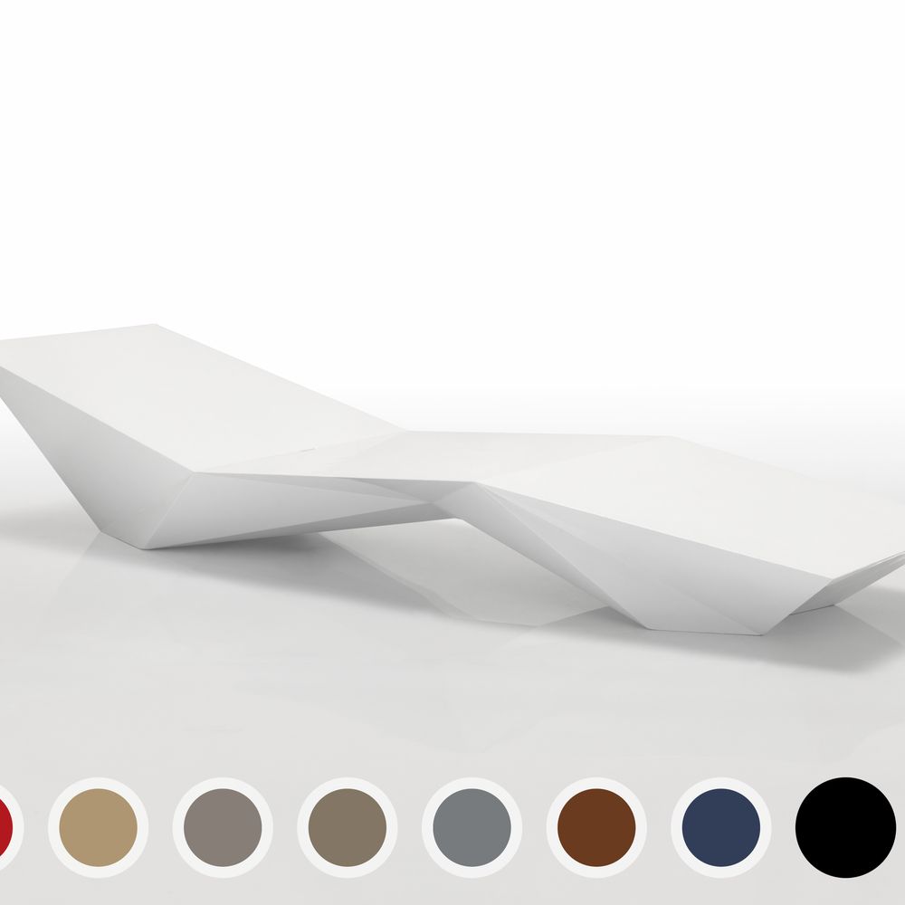 Vondom »FAZ« Outdoor Sonnenliege I Basic matt / Khaki