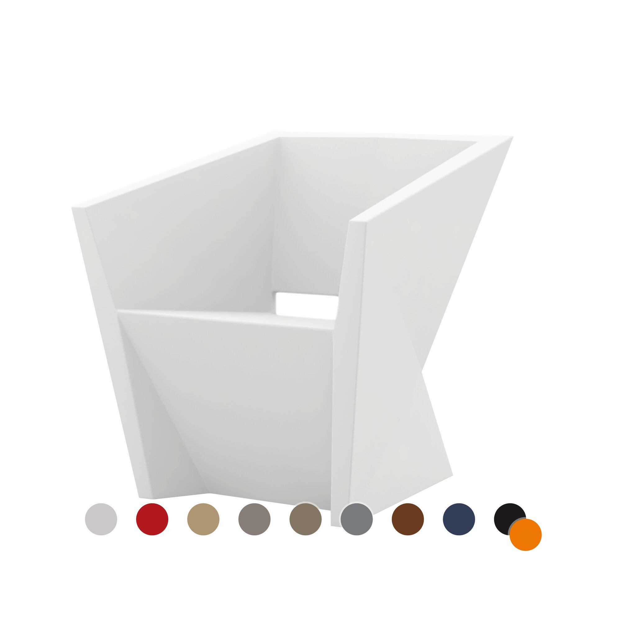 Vondom »FAZ« Outdoor Sessel Lackiert Hochglanz / White