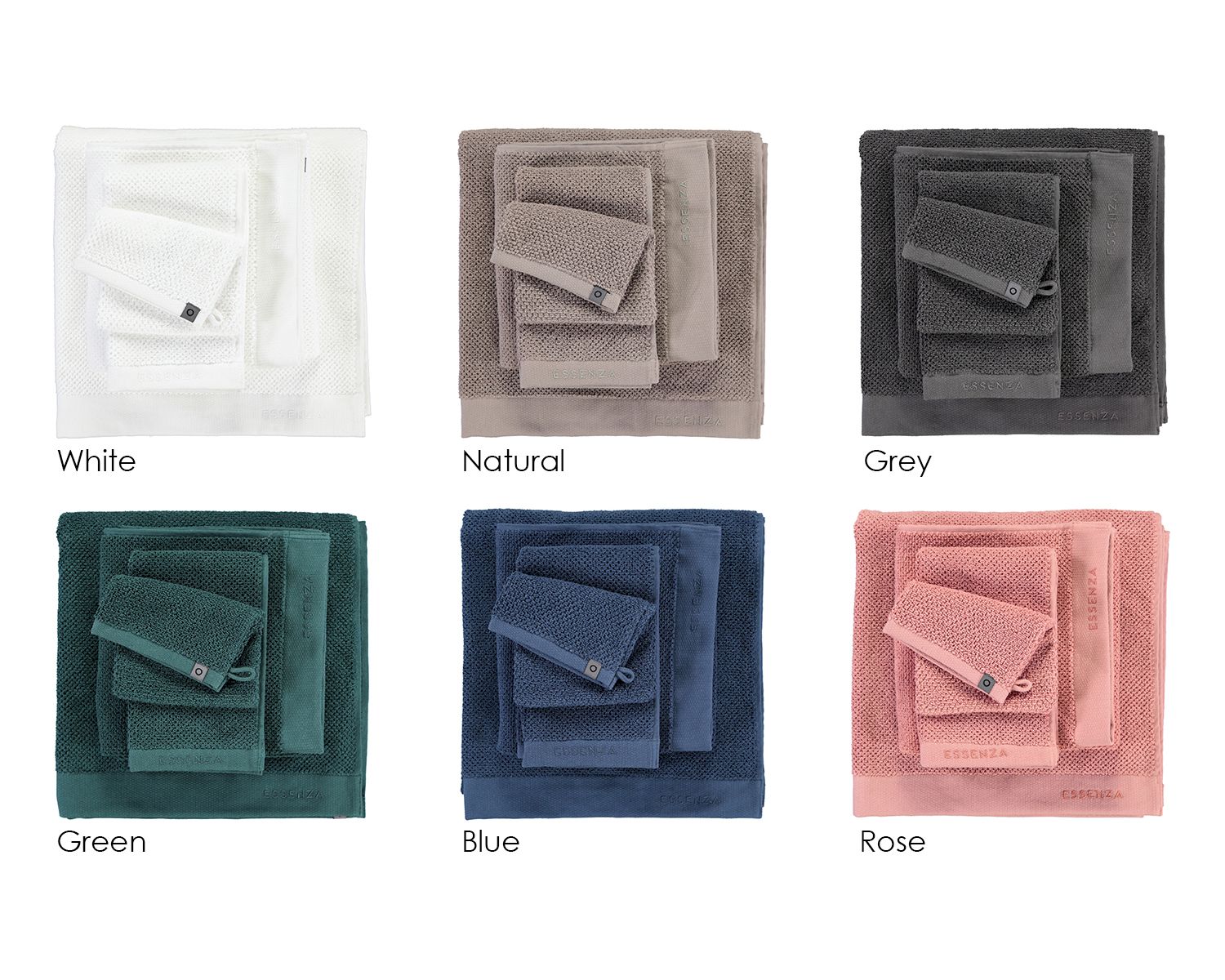 Essenza »Connect Organic« Handtücher Uni Duschtuch 70x140 cm / Natural