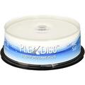 PlexDisc 6x 25GB Liquid Defense Plus Glossy White Inkjet Printable BD-R. 25 Disc Spindle