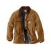 Carhartt Men's Loose Fit Firm Duck Insulated Traditional Coat, Carhartt Brown SKU - 915626