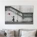 Wrought Studio™ There Is Always Hope by Banksy - Wrapped Canvas Graphic Art Print Canvas in Gray | 12 H x 18 W x 1.5 D in | Wayfair