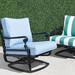 Outdoor Deluxe Deep Seating Cushion Sets - Rain Resort Stripe Dove, Small - Frontgate