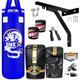 Heavy Filled Punch Bag Set Kick Boxing MMA Training Muay Thai Gloves Punching Mitts Hanging Wall Bracket Martial Arts 3FT